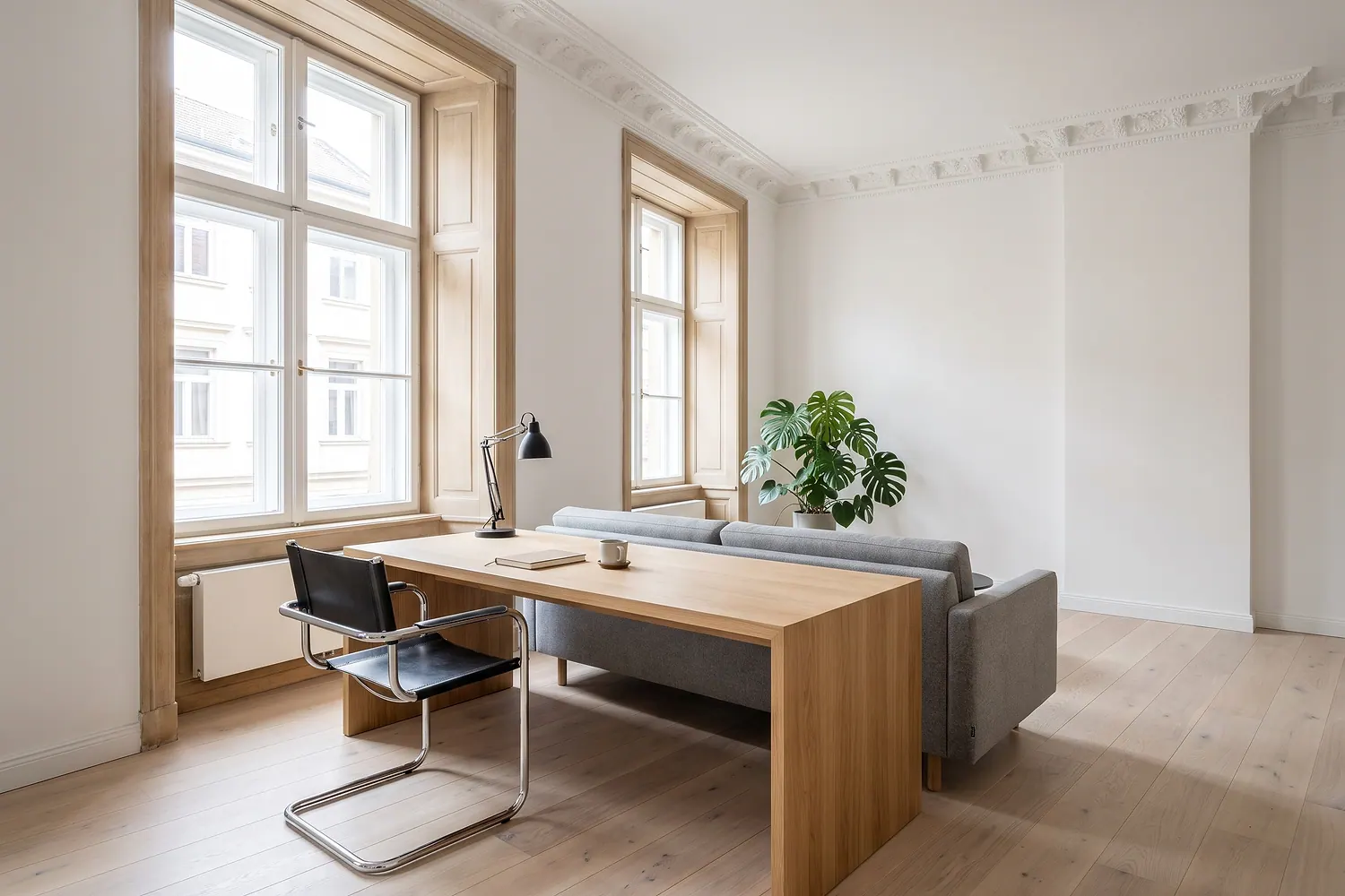 Impulsiver Lebensraum — Business & Longstay im Palais Vinea (KI-generiertes Symbolbild)