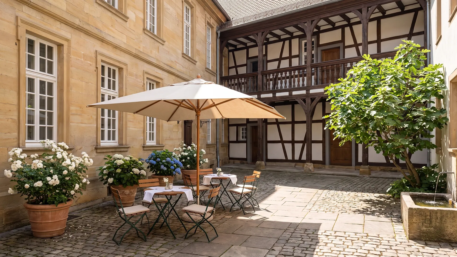 Lässiger Wohlfühlkomfort — Die Urlaubsreise im Palais Vinea (KI-generiertes Symbolbild)