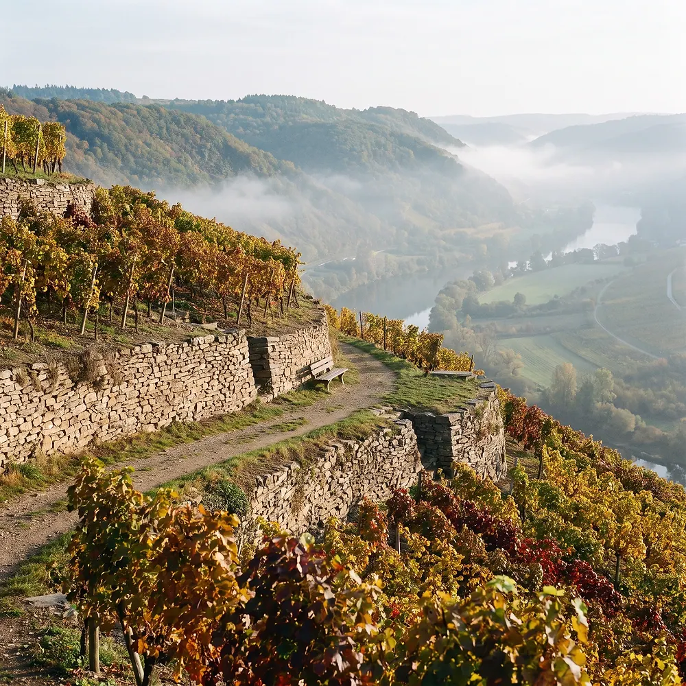 Weinberge & Natur (KI-generiertes Symbolbild)